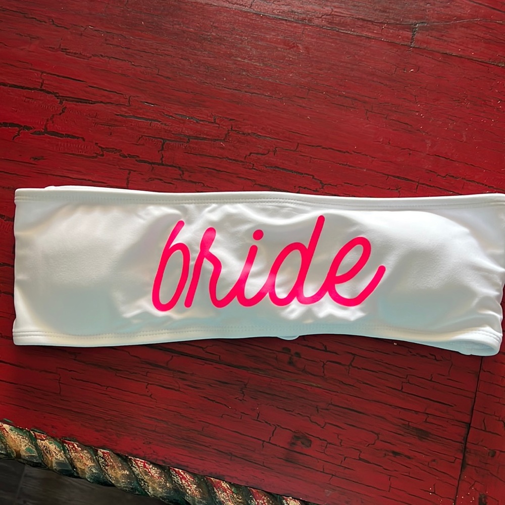 Bride swimsuit top